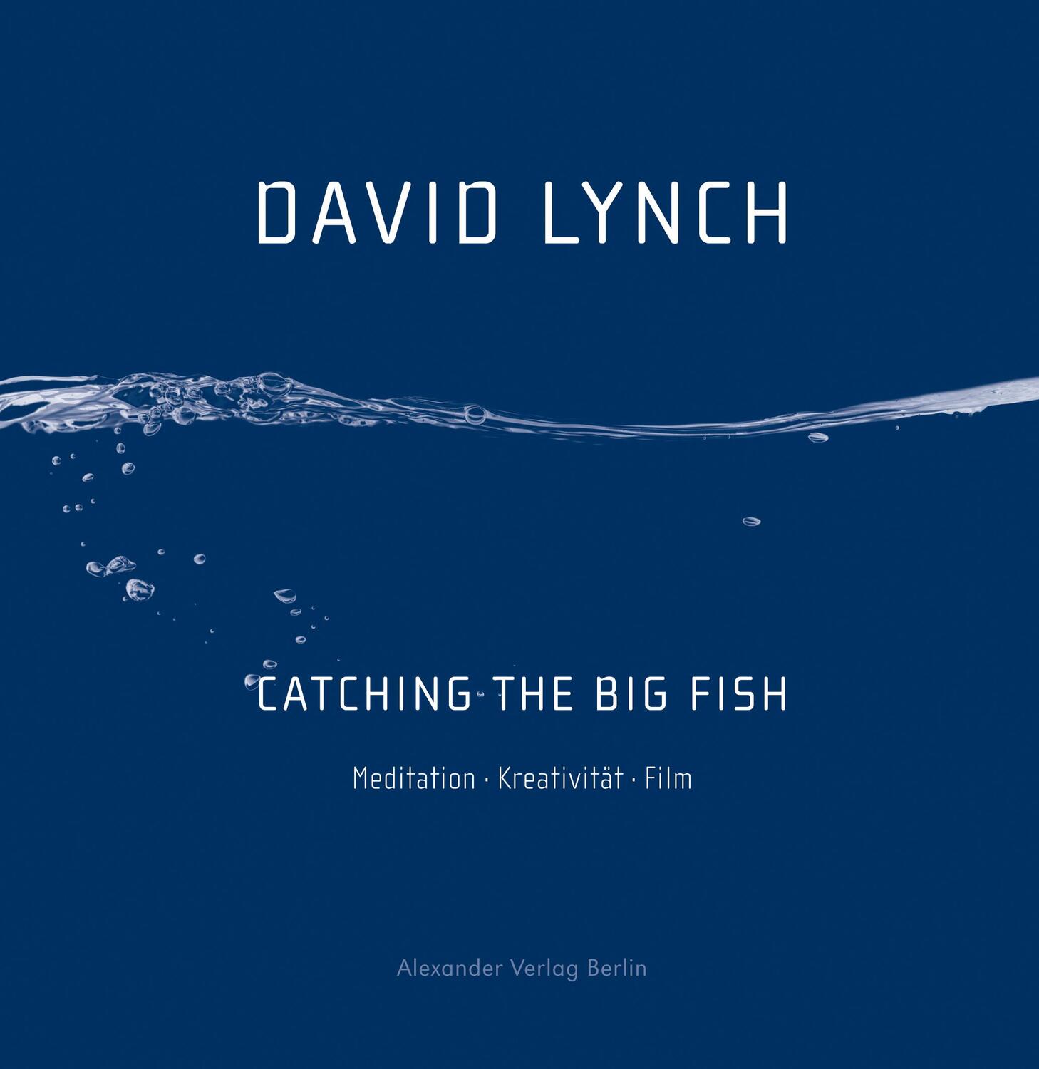 Cover: 9783895813801 | Catching the Big Fish | Meditation Kreativität Film | David Lynch