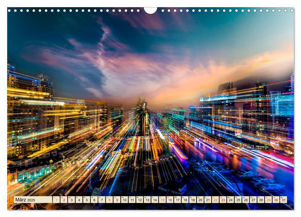 Bild: 9783383928871 | Metropolen - Nacht Skylines (Wandkalender 2025 DIN A3 quer),...