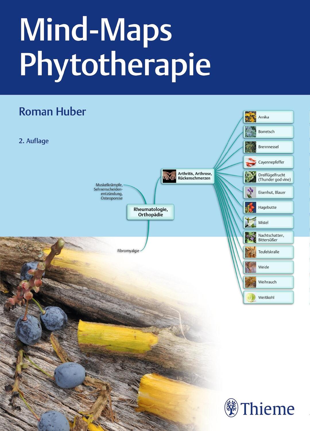 Cover: 9783132426948 | Mind-Maps Phytotherapie | Roman Huber | Buch | Deutsch | 2019 | Thieme