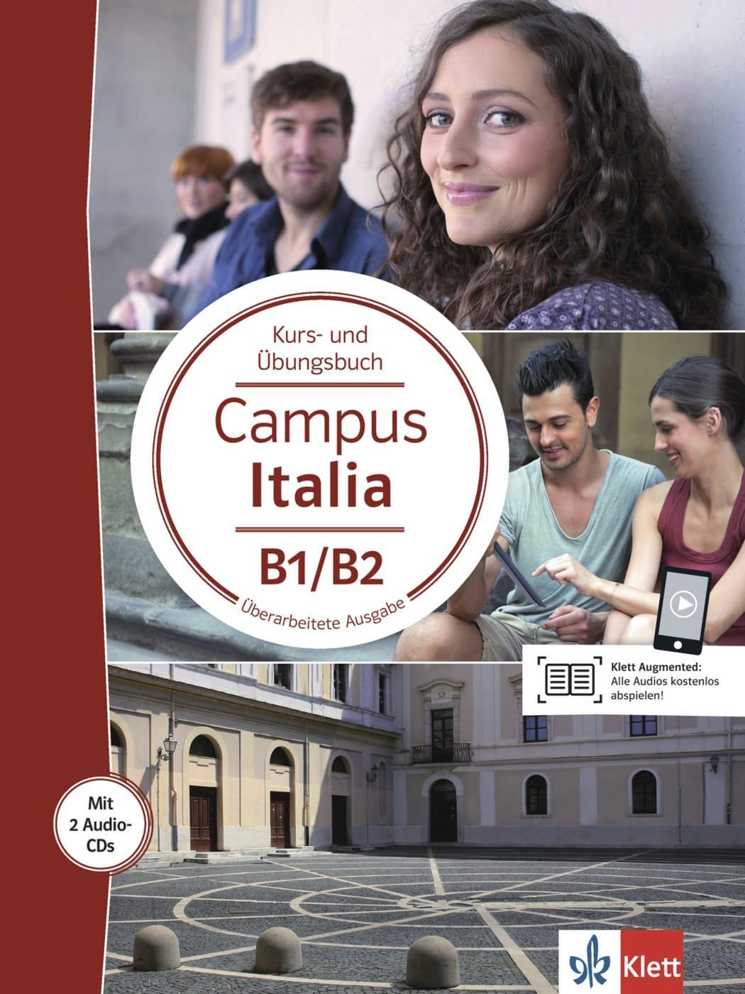 Cover: 9783125256330 | Campus Italia B1/B2. Kurs- und Übungsbuch + 2 Audio-CDs | Errico