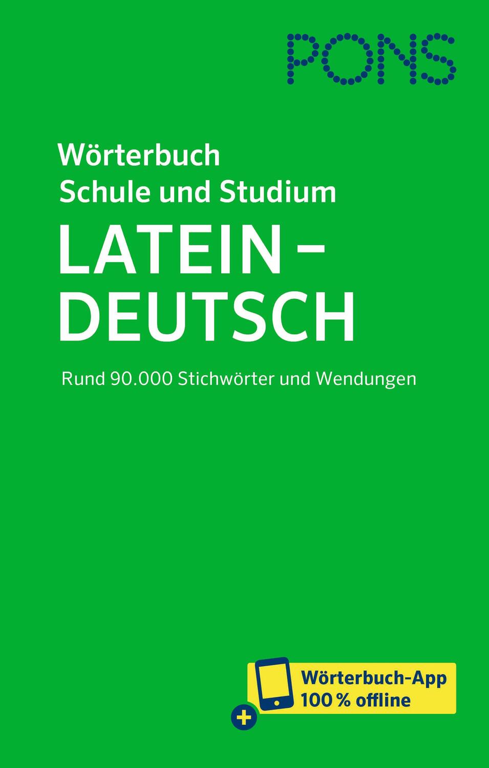 Cover: 9783125163980 | PONS Wörterbuch für Schule und Studium Latein | Bundle | 1 Buch | 2024