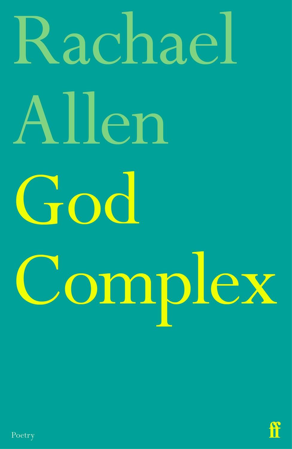 Cover: 9780571379910 | God Complex | Rachael Allen | Taschenbuch | Englisch | 2024