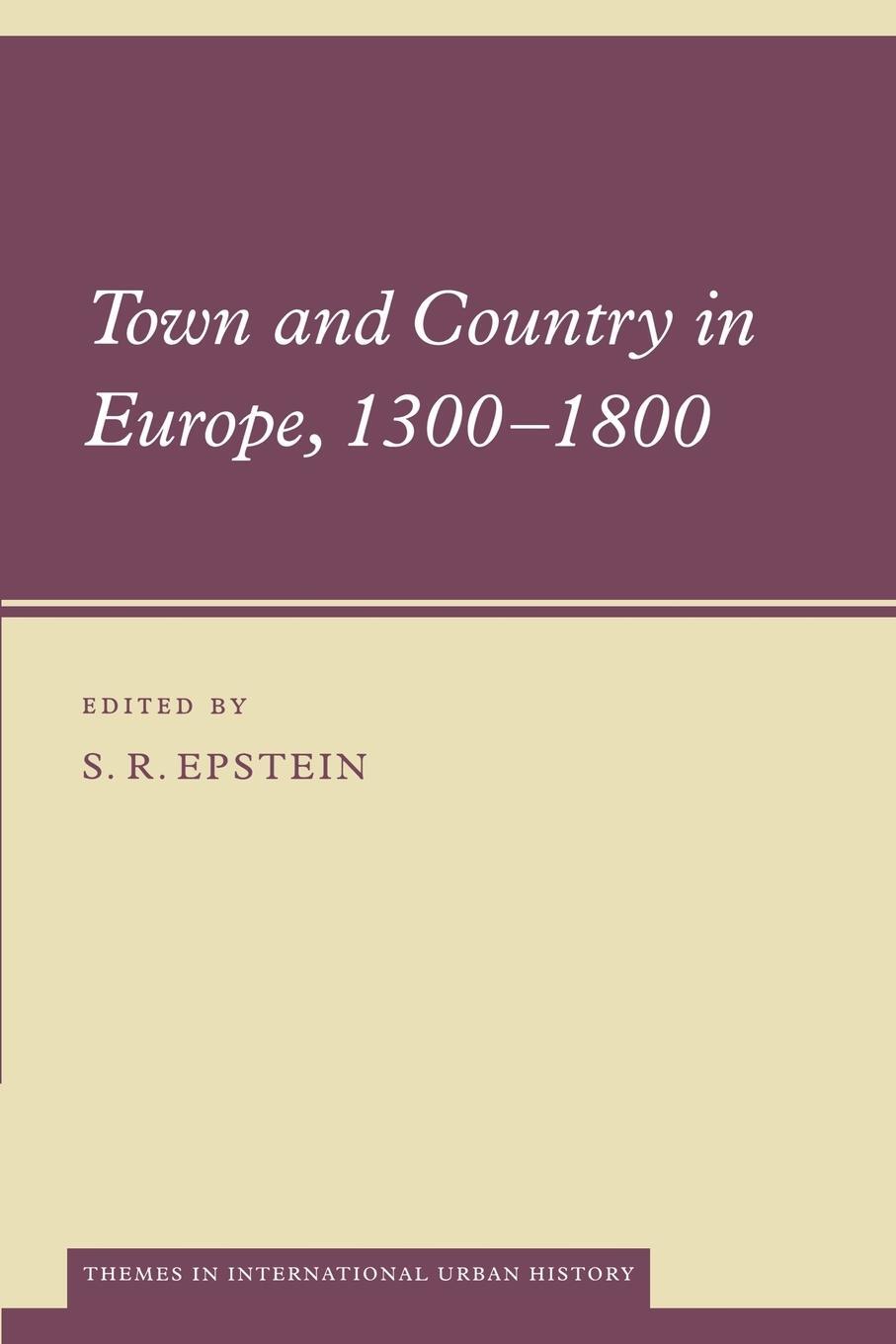 Cover: 9780521548045 | Town and Country in Europe, 1300 1800 | David Reeder | Taschenbuch