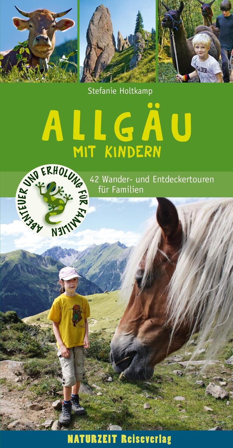 Cover: 9783944378138 | Wanderführer Allgäu - Mit Kindern | Stefanie Holtkamp | Taschenbuch