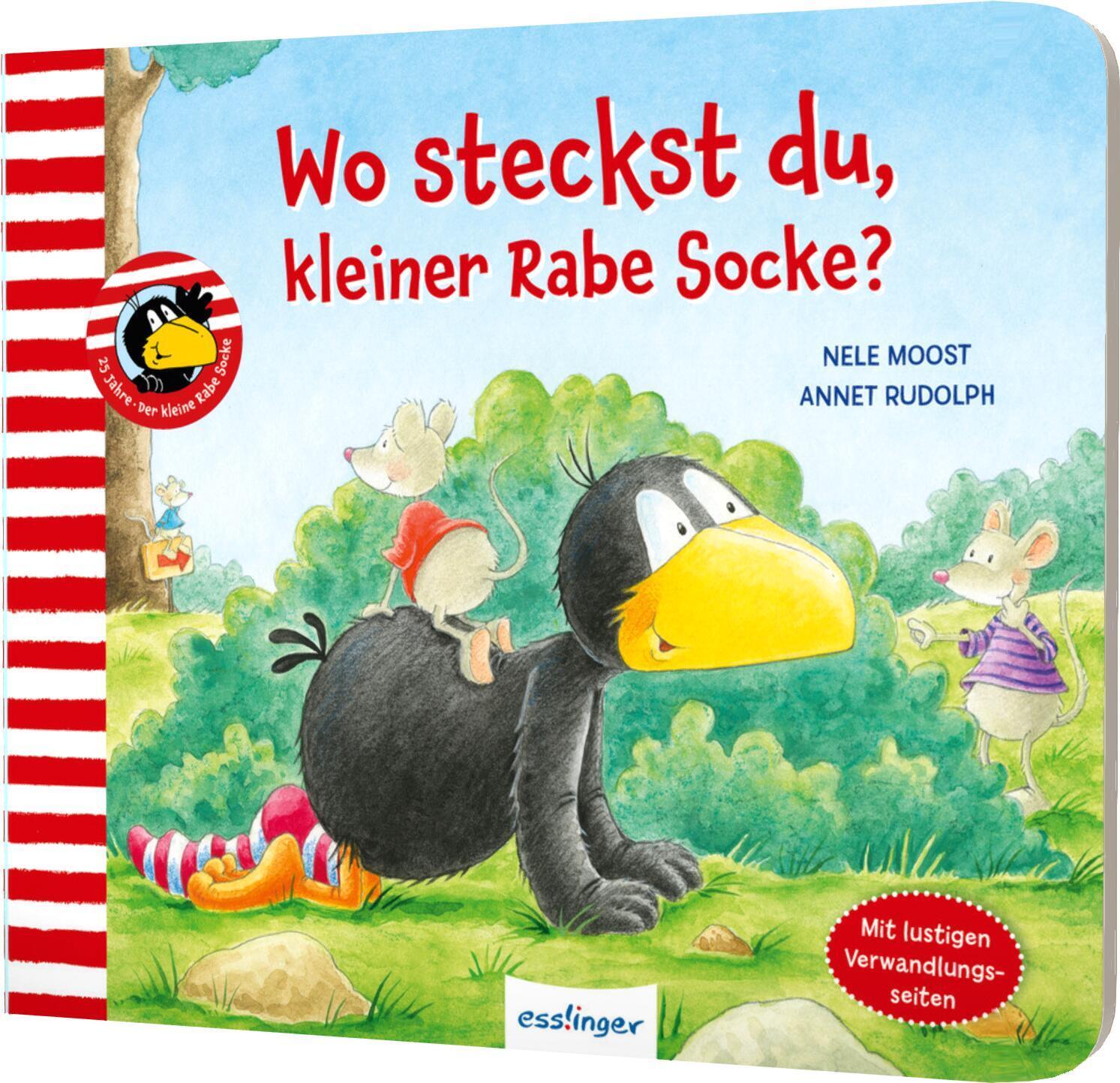 Cover: 9783480237135 | Der kleine Rabe Socke: Wo steckst du, kleiner Rabe Socke? | Nele Moost