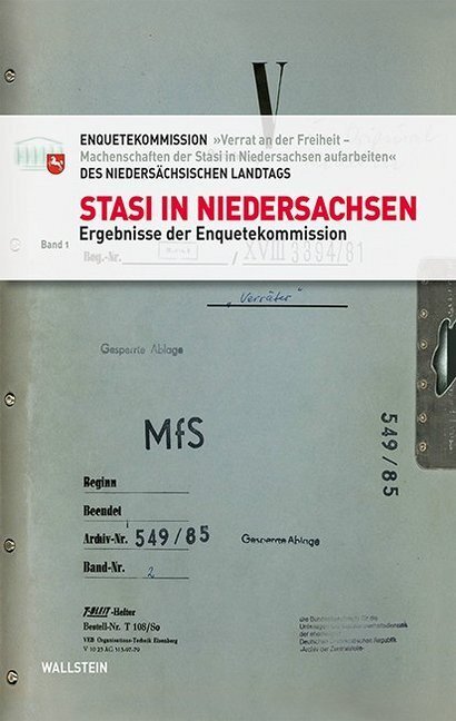 Cover: 9783835331655 | Stasi in Niedersachsen. Bd.1 | Ergebnisse der Enquetekommission | Buch