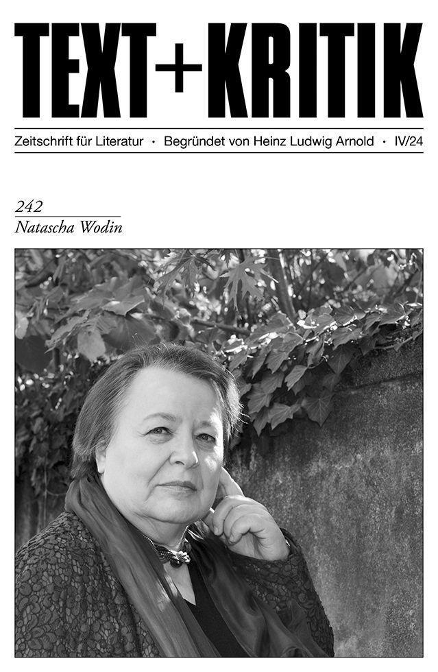 Cover: 9783967079364 | Natascha Wodin | Taschenbuch | Text und Kritik | 100 S. | Deutsch