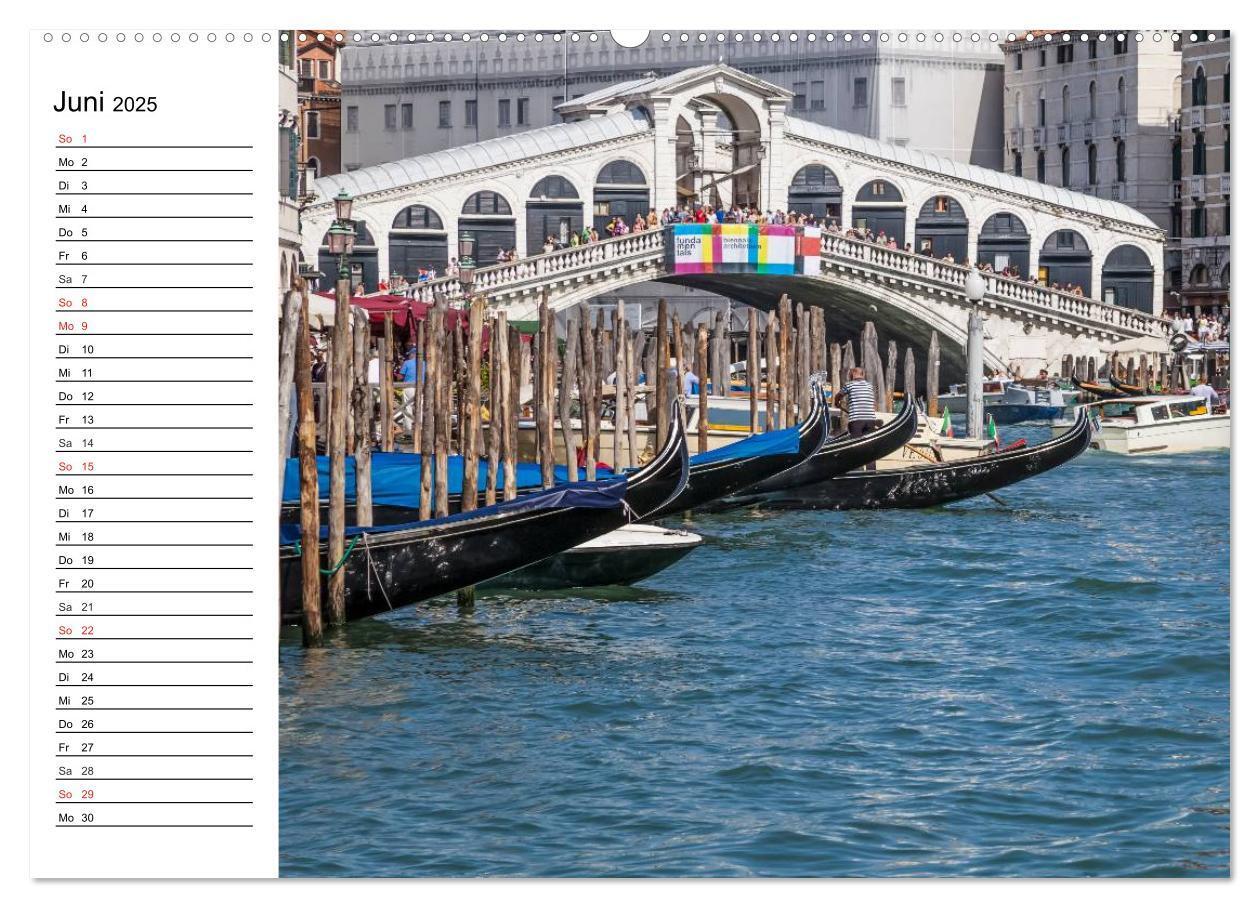 Bild: 9783435508471 | VENEDIG Eine Tour auf dem Canal Grande (Wandkalender 2025 DIN A2...