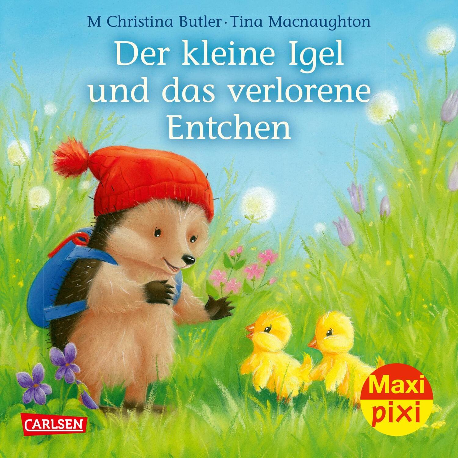 Cover: 9783551033284 | Maxi Pixi 411: Der kleine Igel und das verlorene Entchen | Butler