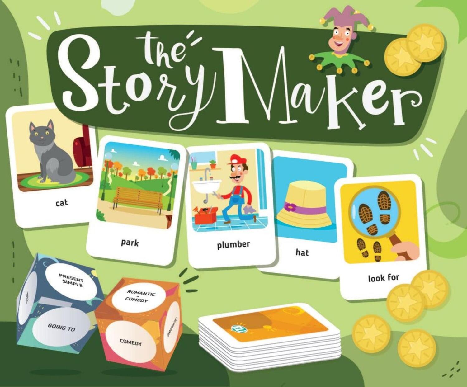 Cover: 9783125152922 | The StoryMaker. Gamebox mit 132 Karten + Download | Spiel | Brettspiel