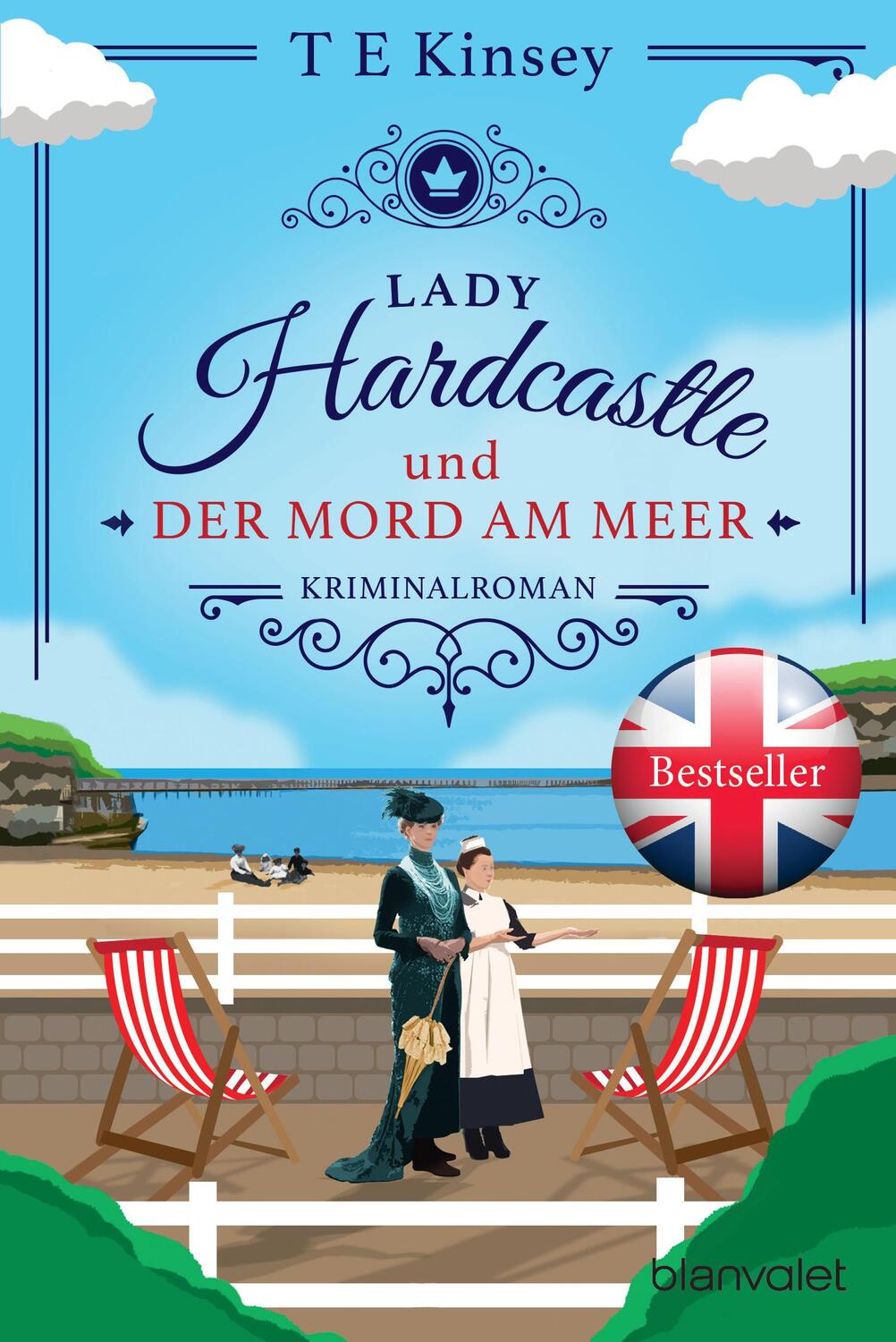 Cover: 9783734112775 | Lady Hardcastle und der Mord am Meer | Kriminalroman | T E Kinsey