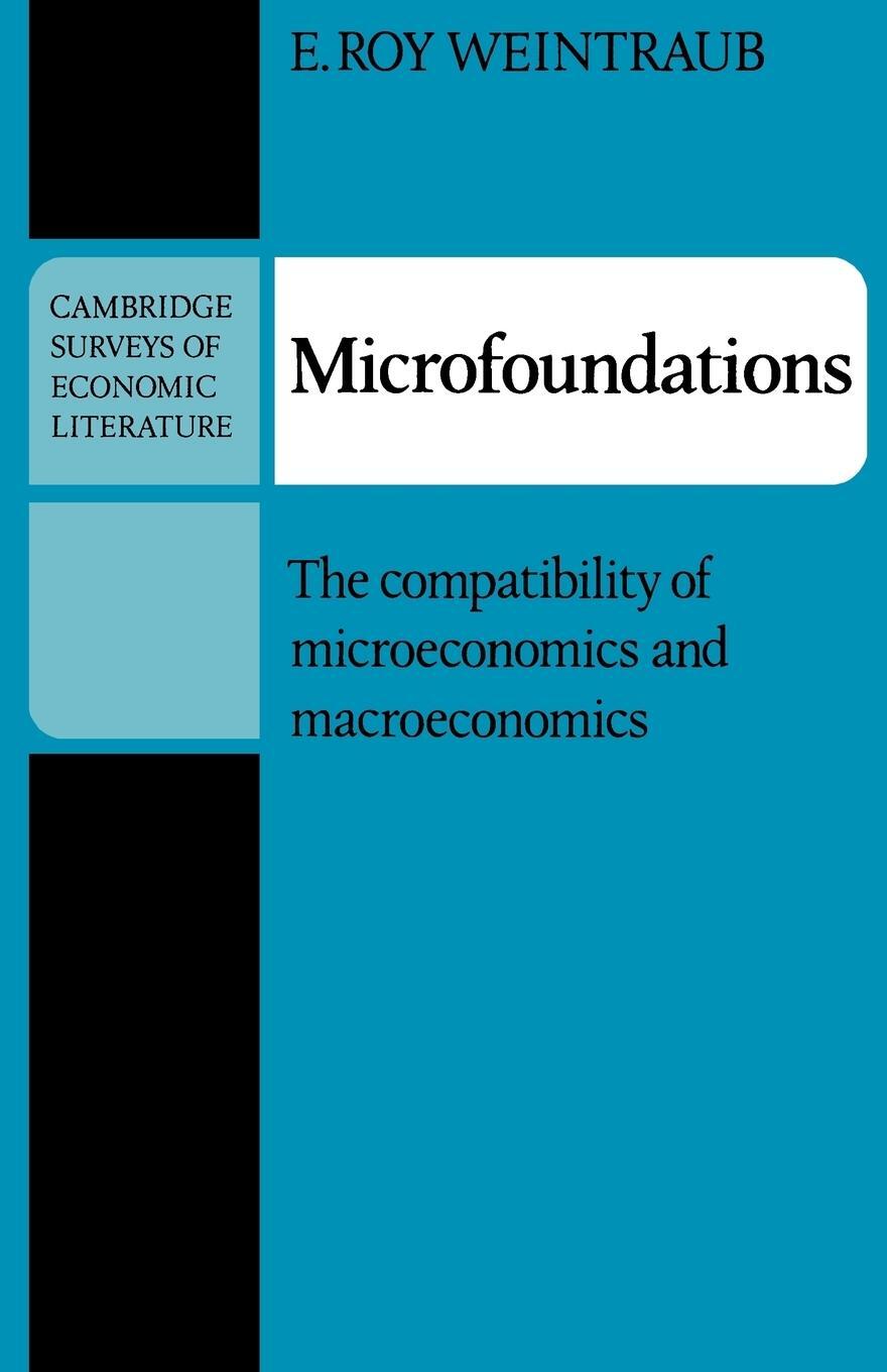 Cover: 9780521294454 | Microfoundations | E. Roy Weintraub | Taschenbuch | Paperback | 1979