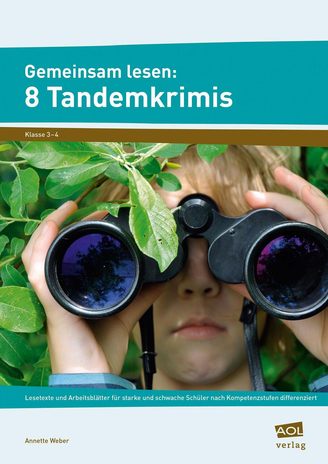 Cover: 9783403104186 | Gemeinsam lesen: 8 Tandemkrimis | Annette Weber | Broschüre | Deutsch