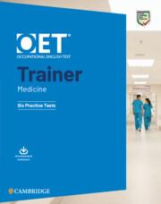 Cover: 9781009162920 | Oet Trainer Medicine Six Practice Tests with Answers with Resource...