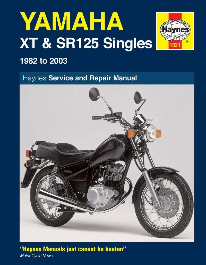 Cover: 9781844257669 | Yamaha XT &amp; SR125 (82 - 03) Haynes Repair Manual | 1982 to 2003 | 2009