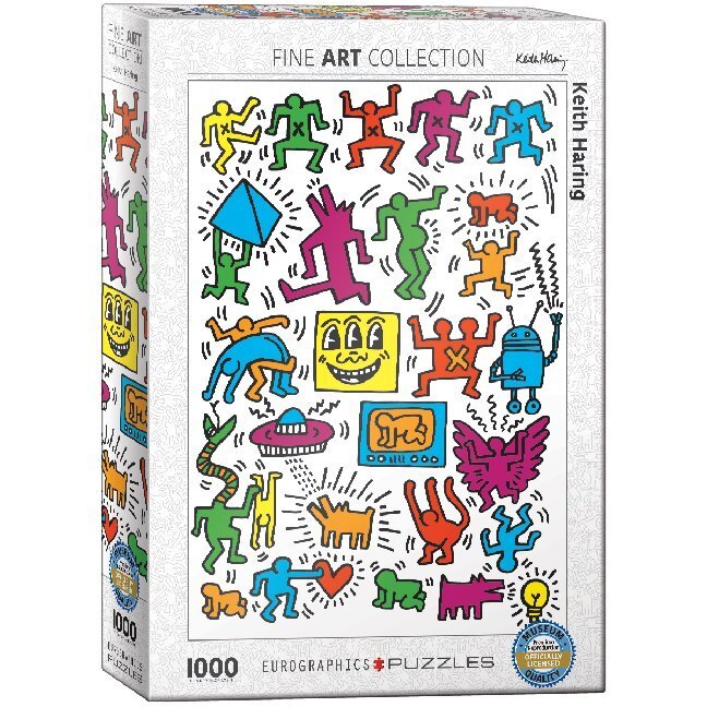Cover: 628136655132 | Keith Haring Collage (Puzzle) | Keith Haring | Spiel | In Spielebox