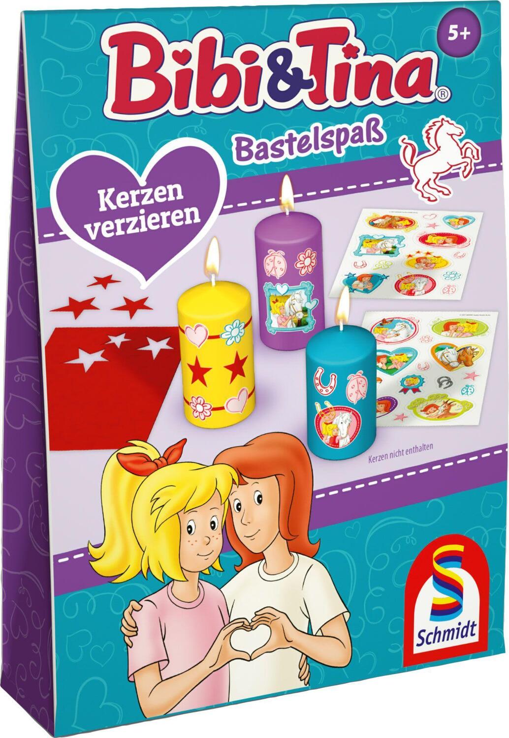 Cover: 4001504461416 | Bibi &amp; Tina, Bastelspaß, Kerzen verzieren | Spiel | Deutsch | 2021