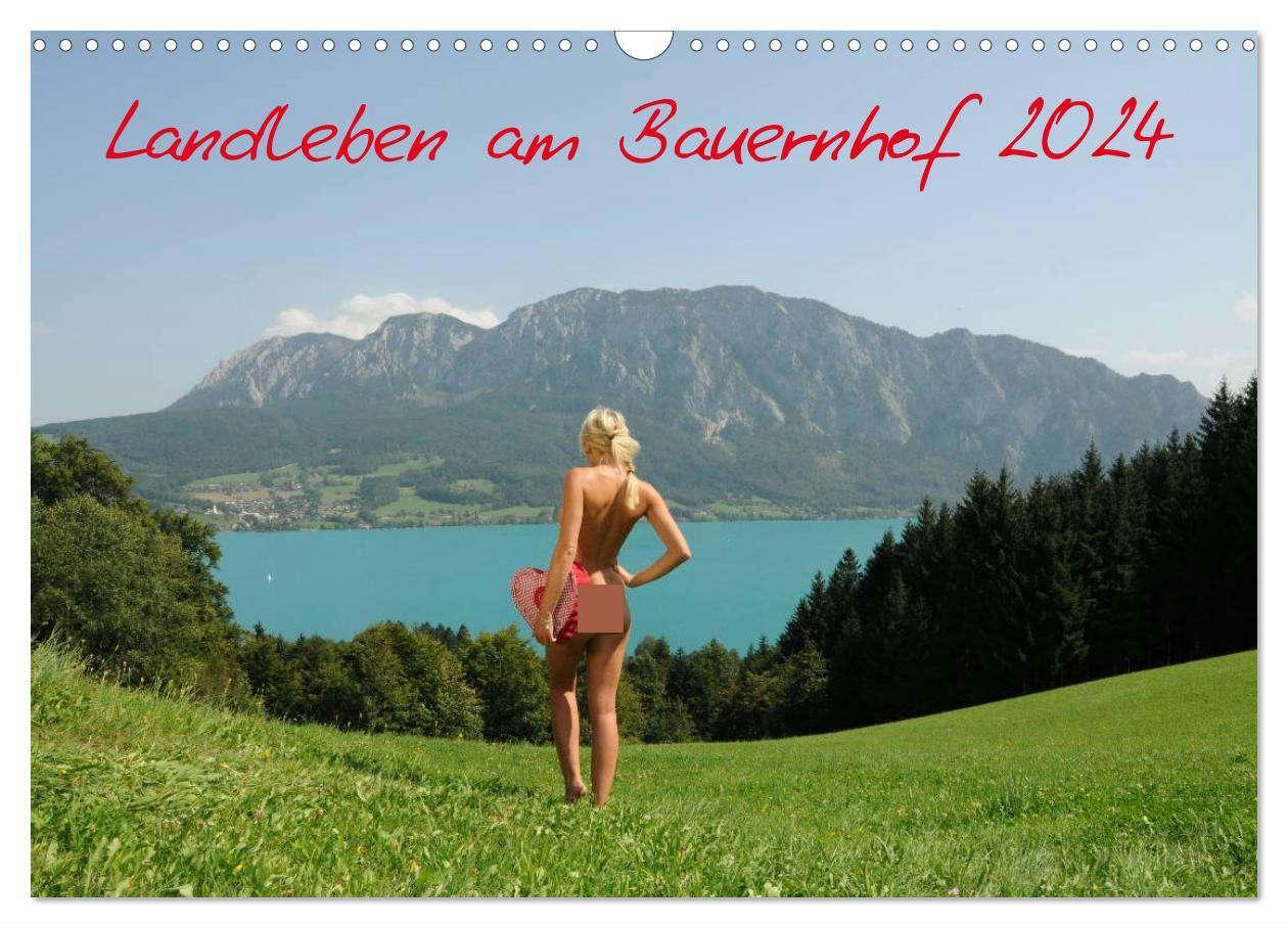 Cover: 9783675589384 | Landleben am Bauernhof 2024 (Wandkalender 2024 DIN A3 quer),...