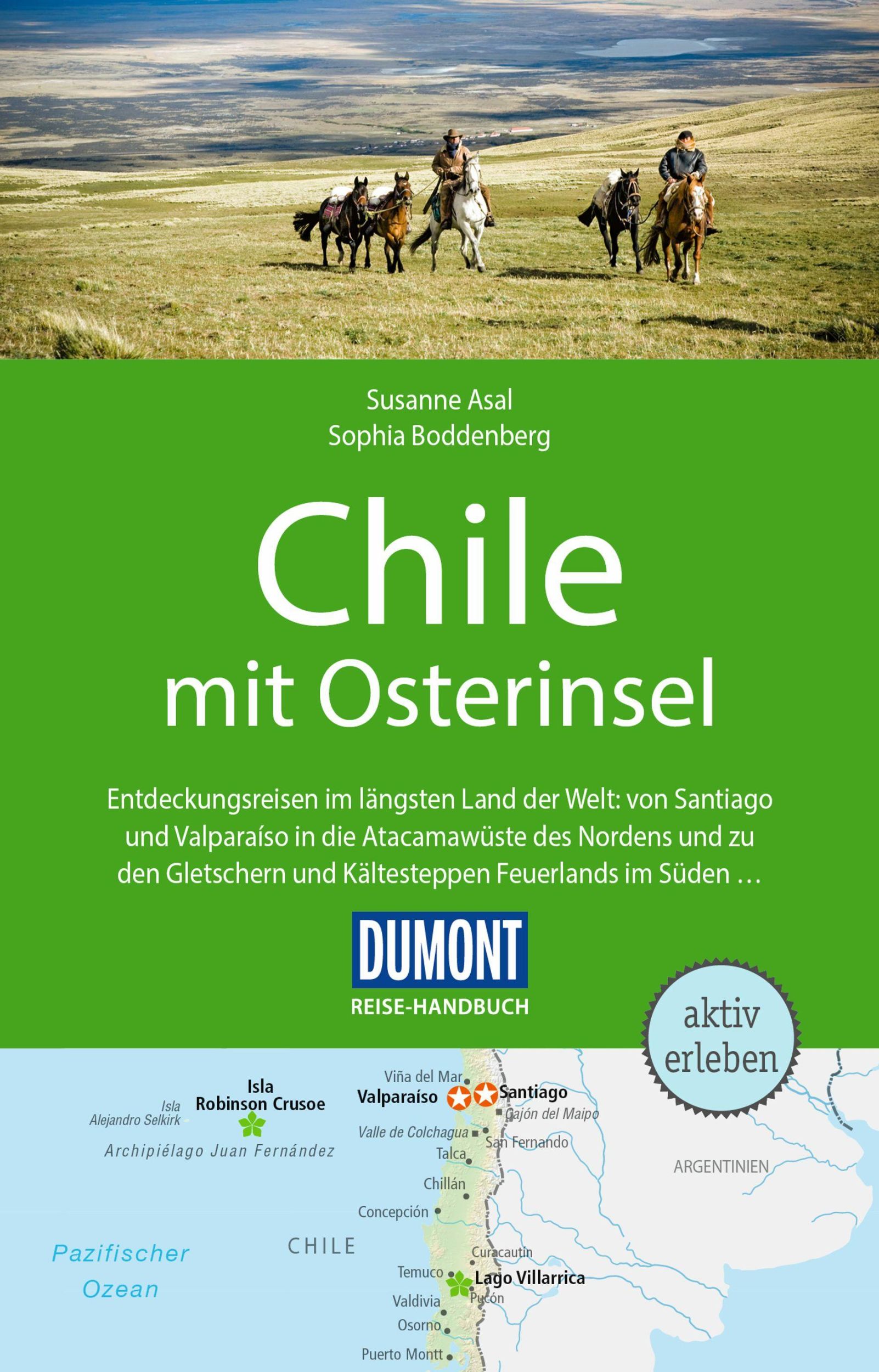 Cover: 9783616016559 | DUMONT Reise-Handbuch Reiseführer Chile mit Osterinsel | Asal (u. a.)