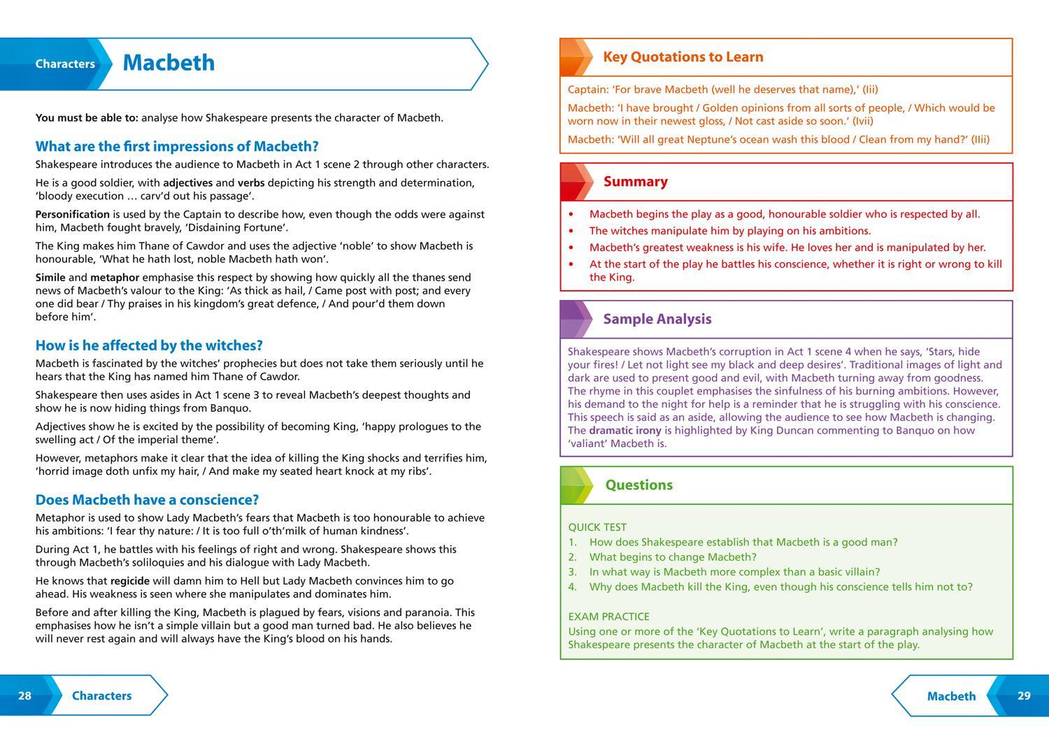 Bild: 9780008247089 | Collins Snap Revision Text Guides - Macbeth: Aqa GCSE English...
