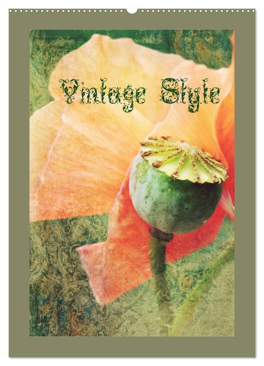 Cover: 9783383586163 | Vintage Style (Wandkalender 2024 DIN A2 hoch), CALVENDO Monatskalender
