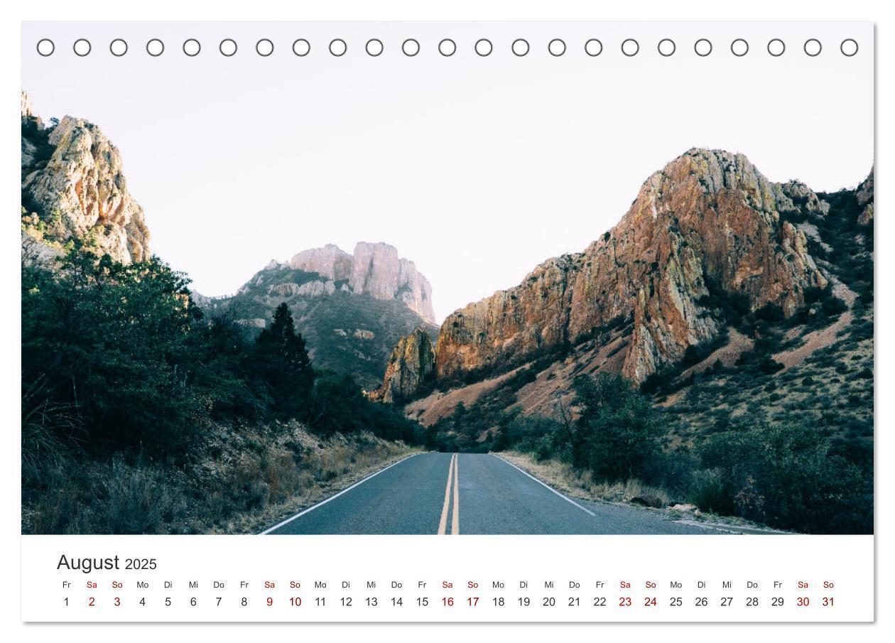 Bild: 9783457181881 | Texas - The Lone Star State (Tischkalender 2025 DIN A5 quer),...