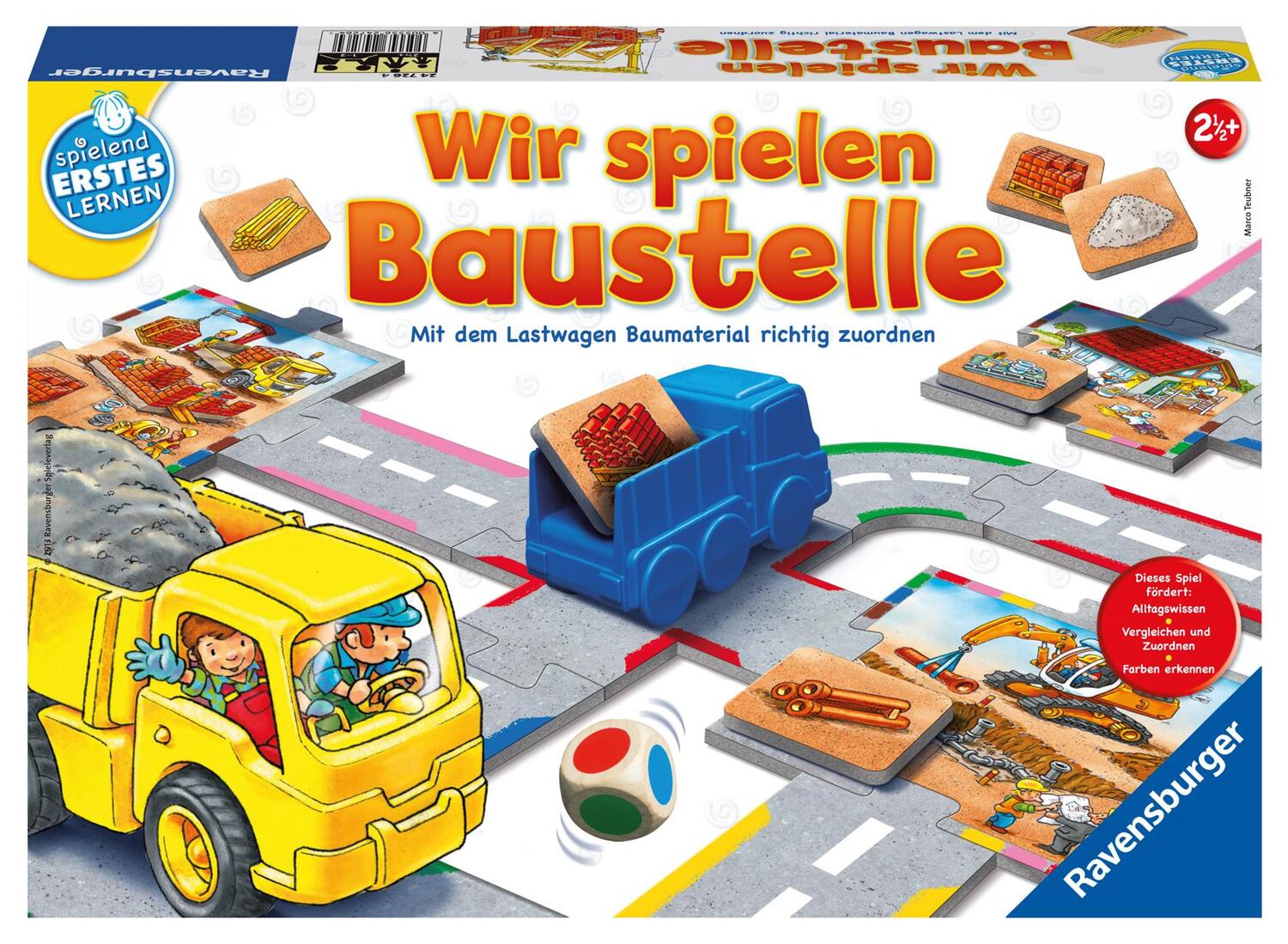 Cover: 4005556247264 | Wir spielen Baustelle | Spiel | Deutsch | 2013 | Ravensburger