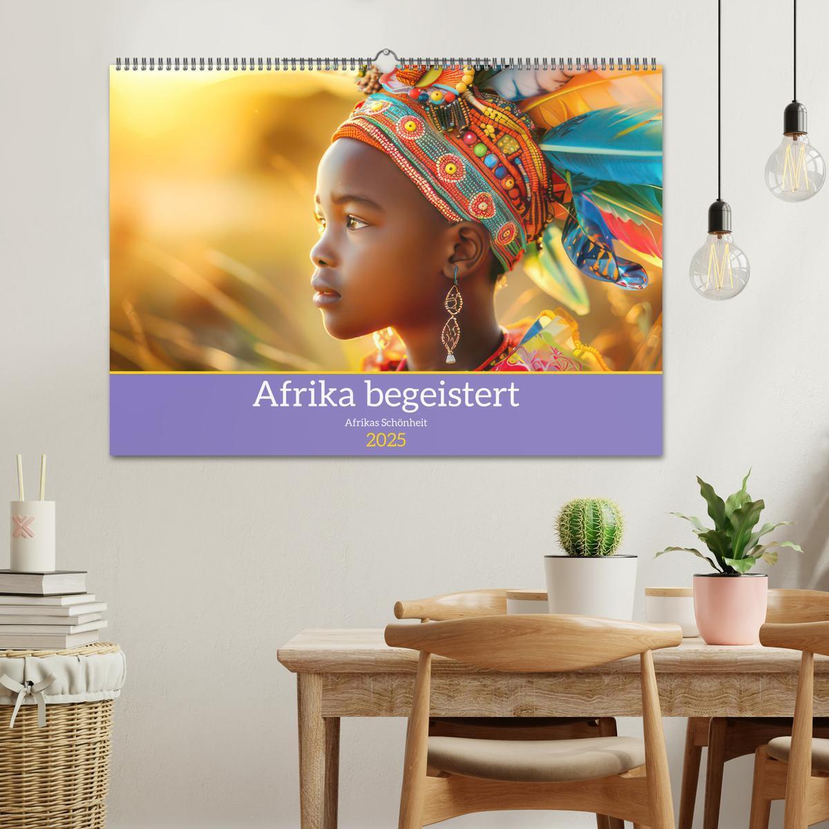 Bild: 9783457152447 | Afrika begeistert - Afrikas Schönheit (Wandkalender 2025 DIN A2...