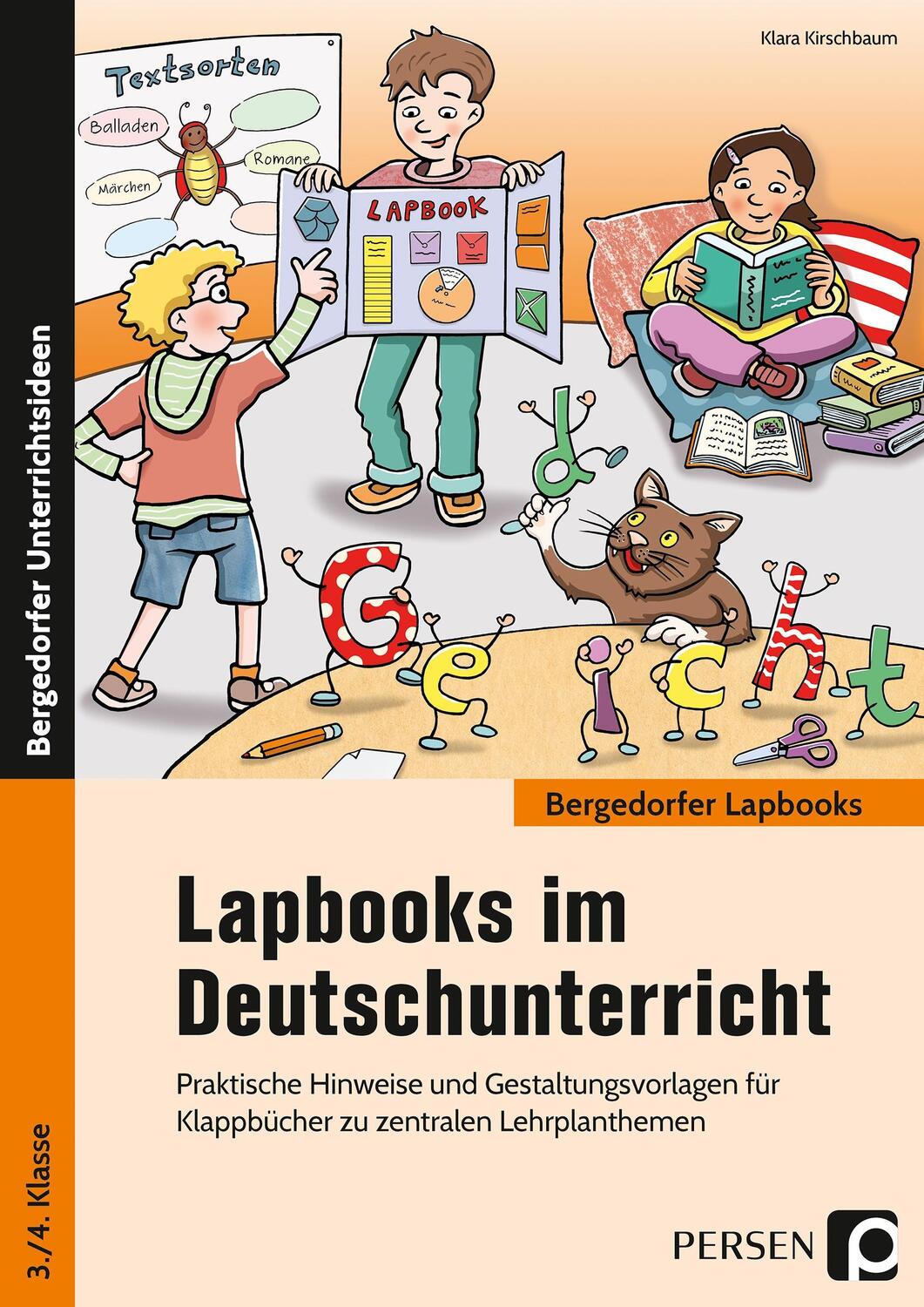 Cover: 9783403201366 | Lapbooks im Deutschunterricht - 3./4. Klasse | Klara Kirschbaum | Buch