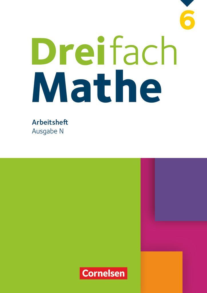 Cover: 9783060436866 | Dreifach Mathe 6. Schuljahr. Niedersachsen - Arbeitsheft mit Lösungen