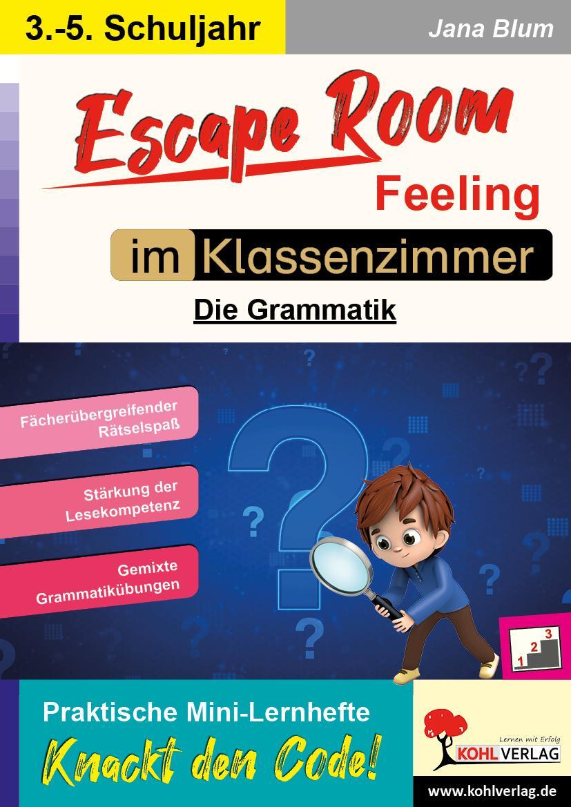 Cover: 9783985582266 | Escape Room Feeling im Klassenzimmer | Die Grammatik | Jana Blum