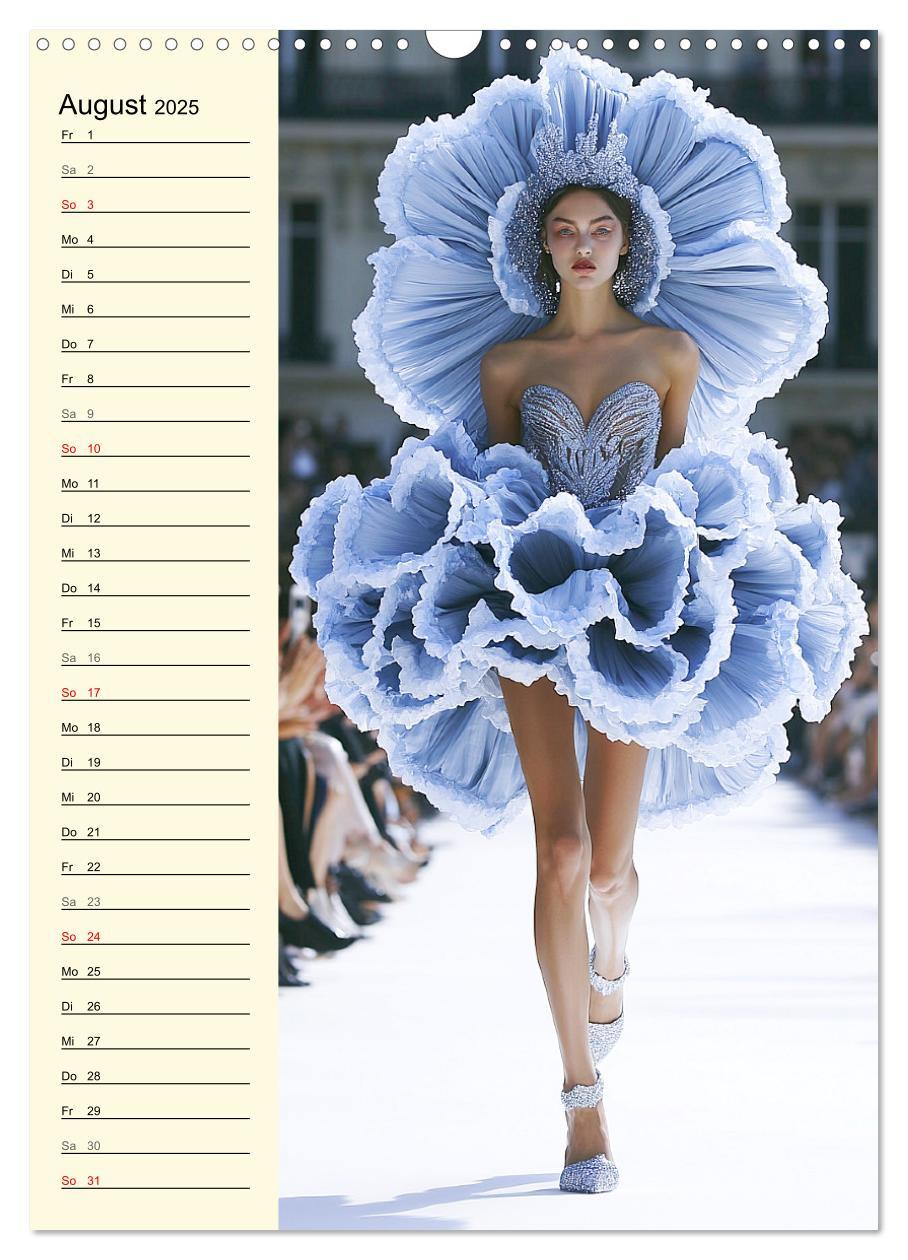 Bild: 9783457226490 | Blütenzauber. High Fashion auf dem Catwalk (Wandkalender 2025 DIN...