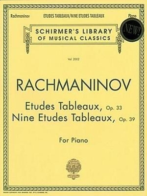 Cover: 9780793545186 | Etudes Tableaux, Op. 33 & 39: Schirmer Library of Classics Volume...