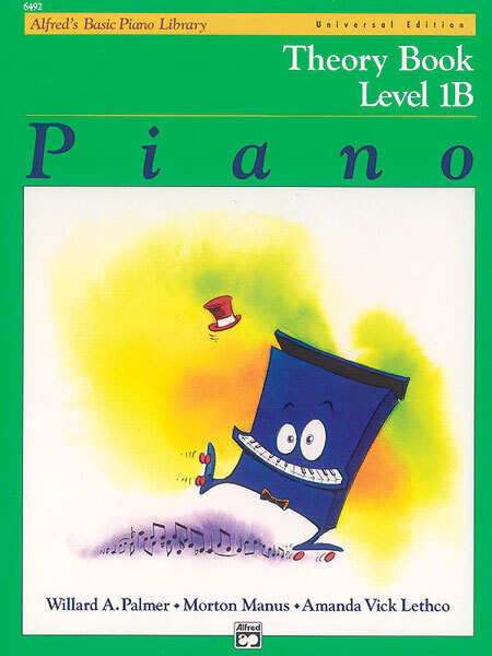 Cover: 38081022079 | Alfred's Basic Piano Library Theory Book 1B | Universal Edition