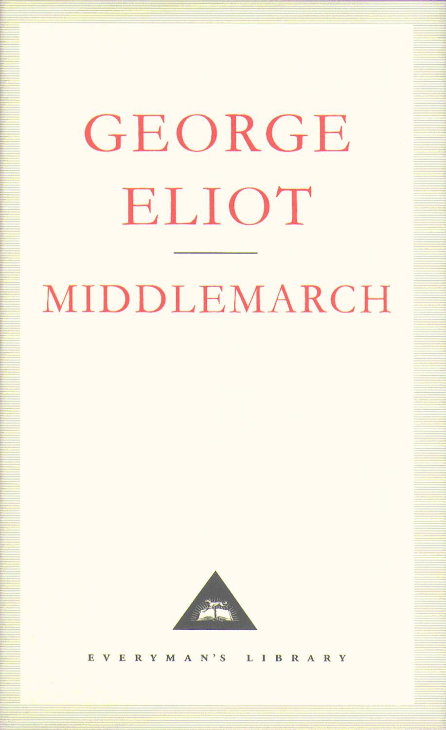 Cover: 9781857150063 | Middlemarch | A Study of Provinicial Life | George Eliot | Buch | 1991