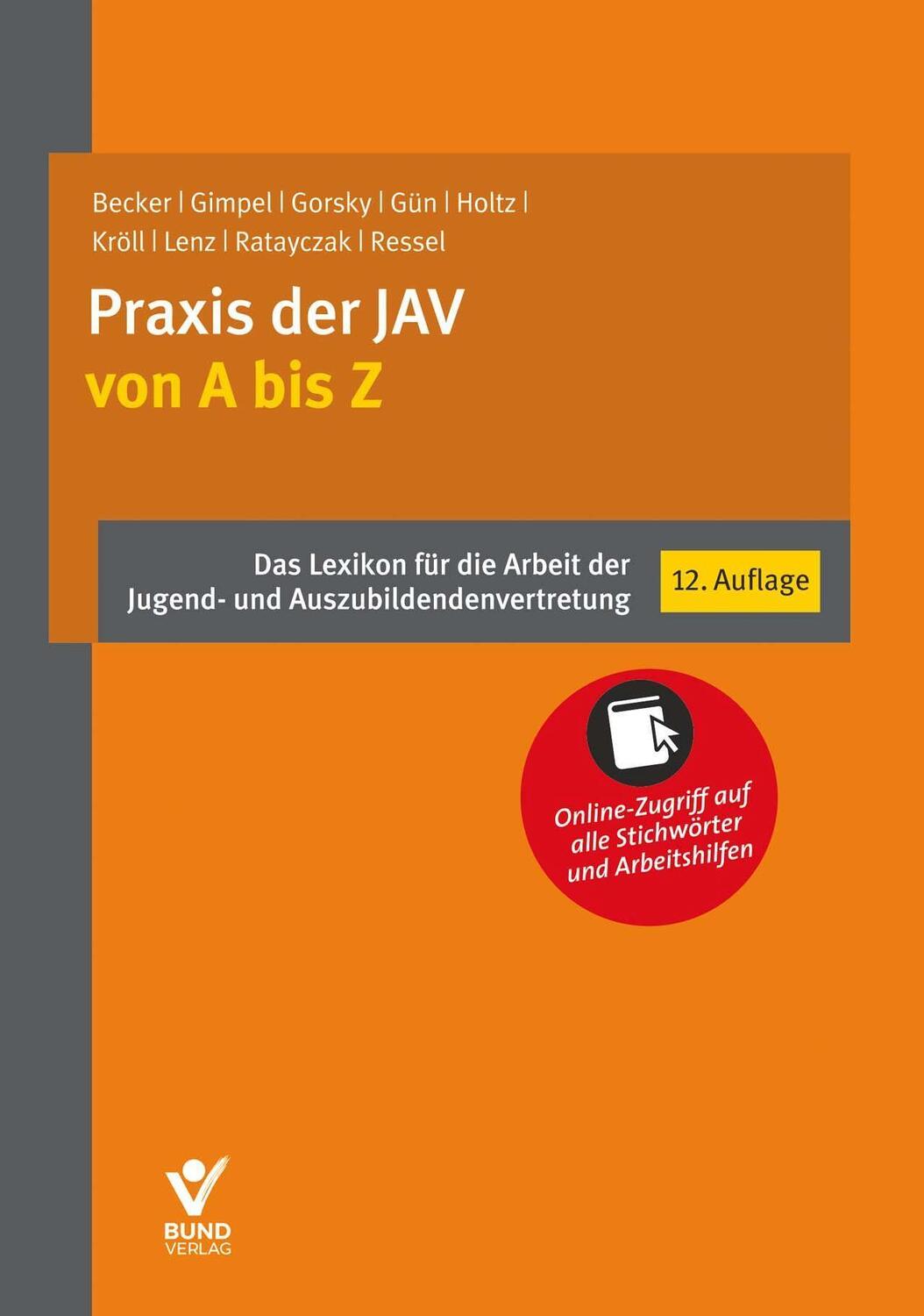 Cover: 9783766371898 | Praxis der JAV von A bis Z | Kristof Becker (u. a.) | Taschenbuch