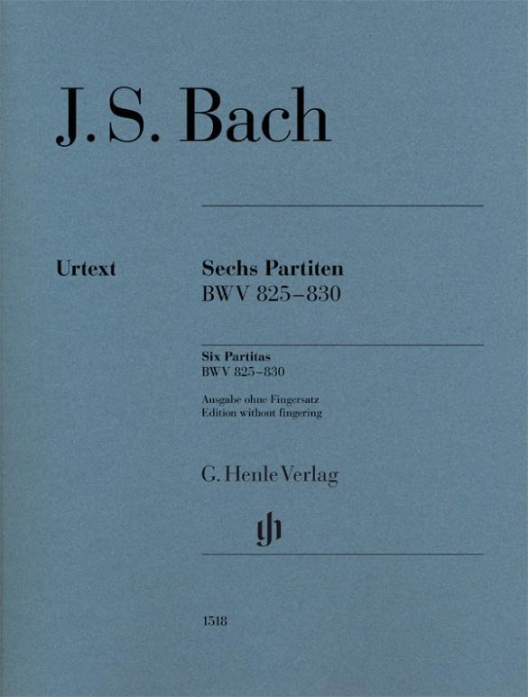 Cover: 9790201815183 | Bach, Johann Sebastian - Sechs Partiten BWV 825-830 | Scheideler | VII