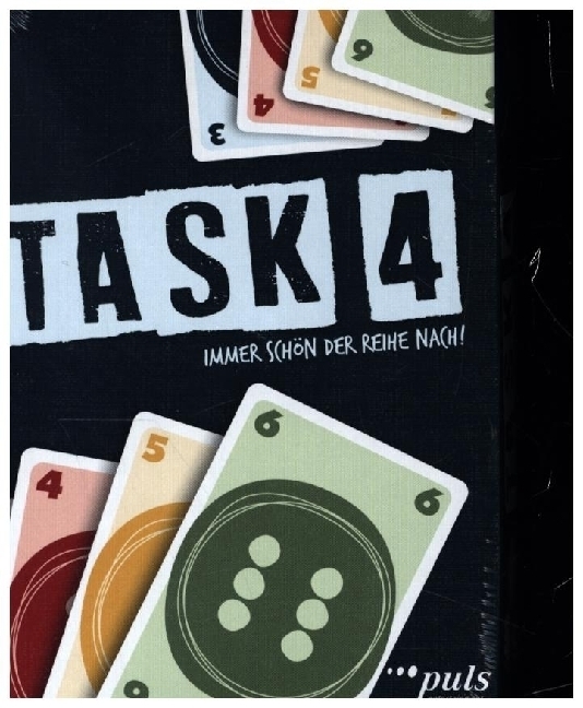 Cover: 4031288432104 | TASK 4 (Kartenspiel) | Immer schön der Reihe nach! | Jannik Walter