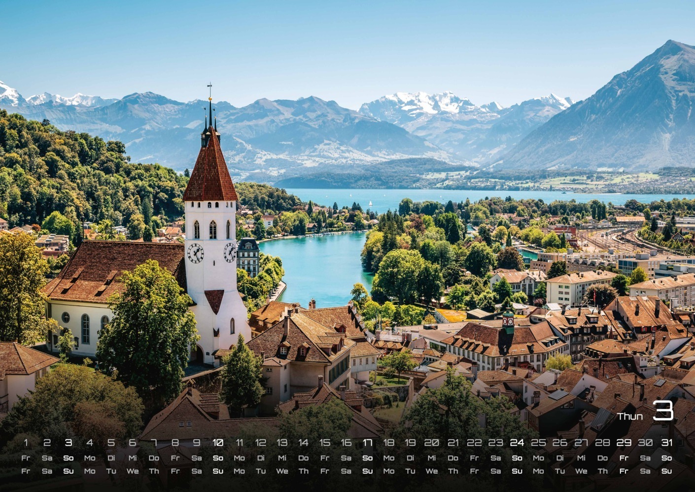 Bild: 9783986733384 | Schweiz - 2024 - Kalender DIN A2 | GP-Fever.de | Kalender | Deutsch