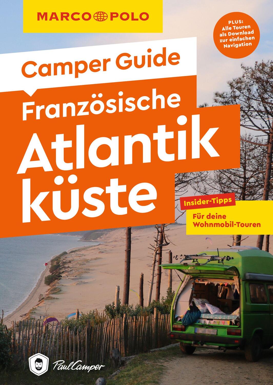Cover: 9783829731775 | MARCO POLO Camper Guide Französische Atlantikküste | Leon Ginzel