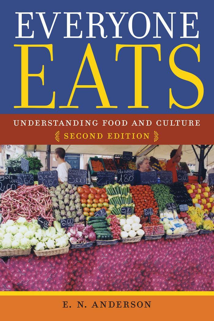 Cover: 9780814760062 | Everyone Eats: Understanding Food and Culture | E. N. Anderson | Buch