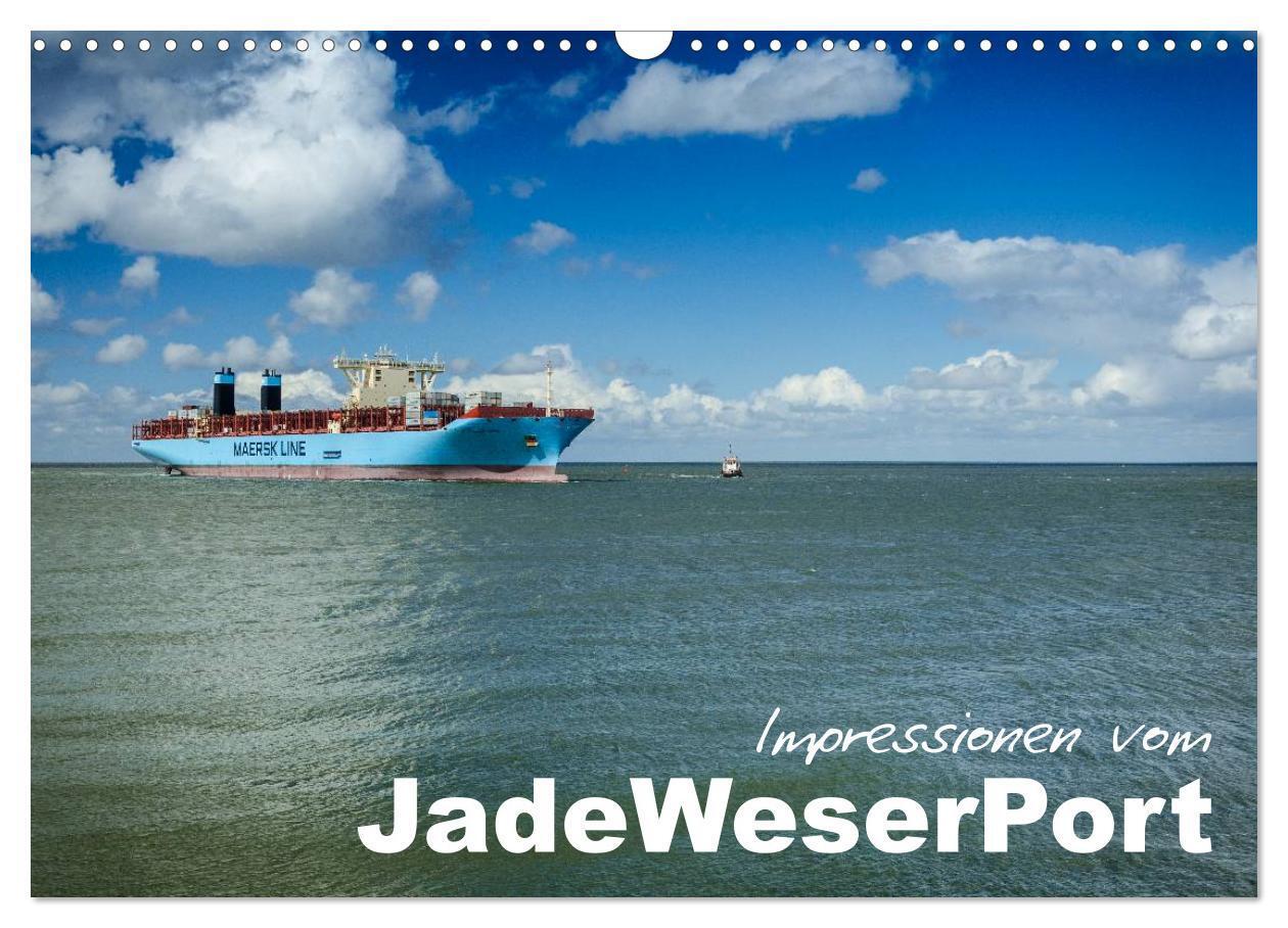 Cover: 9783383359613 | Impressionen vom JadeWeserPort (Wandkalender 2024 DIN A3 quer),...