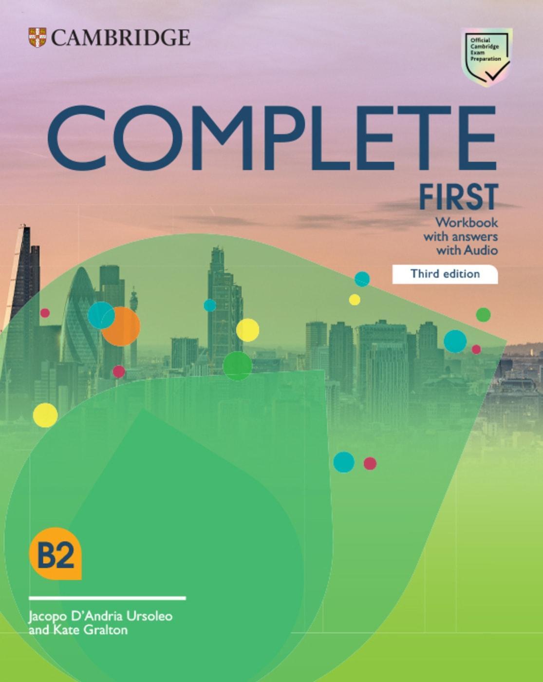 Cover: 9783125354623 | Complete First. Third edition. Workbook with answers with Audio...