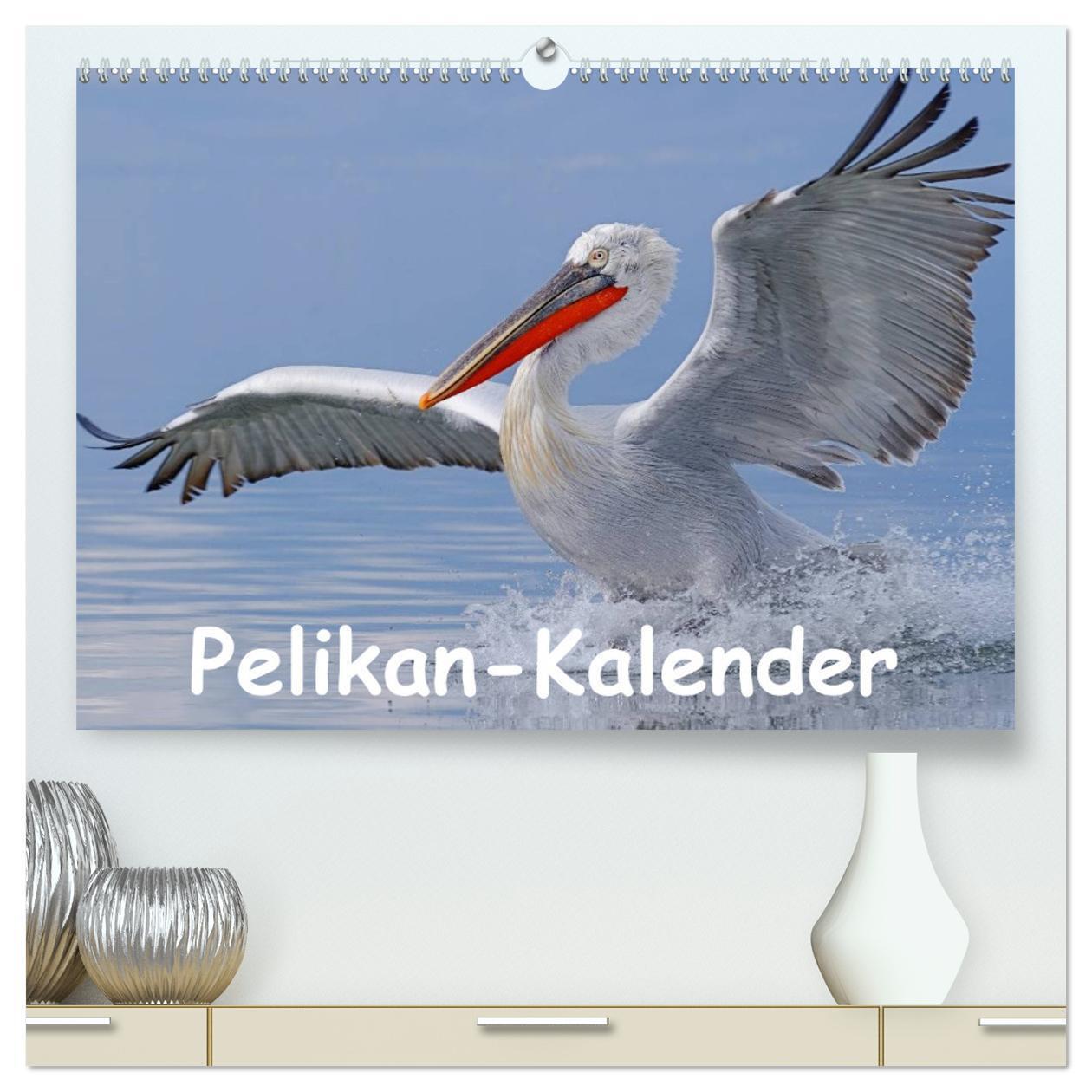 Cover: 9783383481413 | Pelikan-Kalender (hochwertiger Premium Wandkalender 2024 DIN A2...