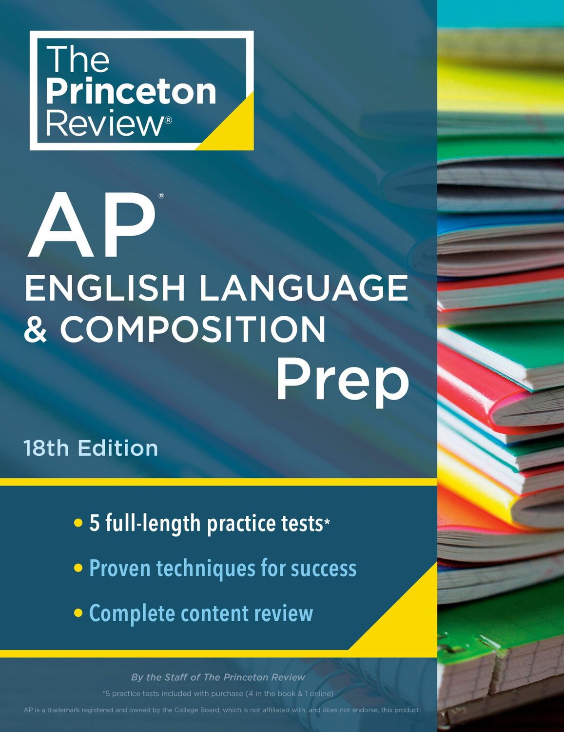 Cover: 9780593517093 | Princeton Review AP English Language &amp; Composition Prep, 18th Edition