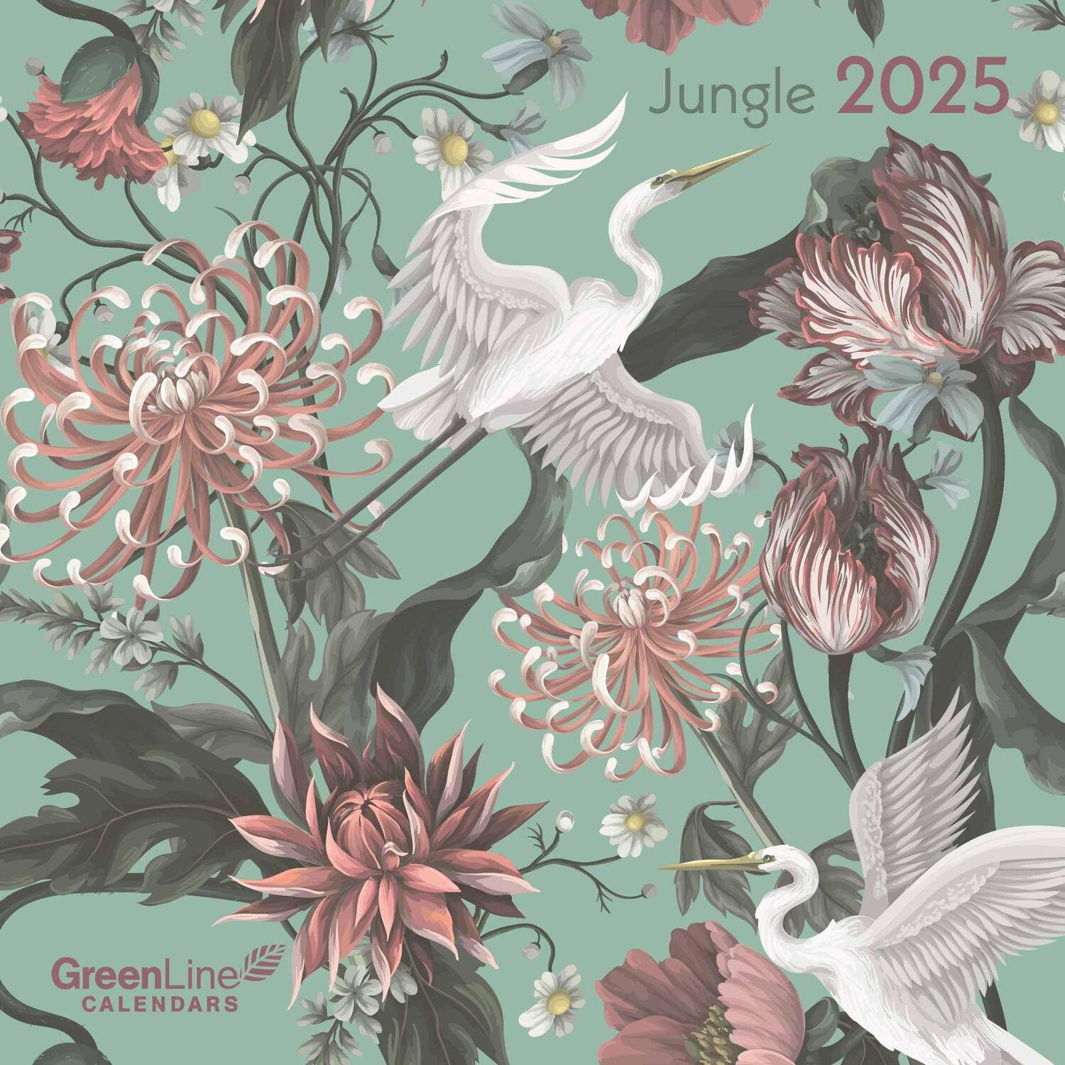 Cover: 4002725981752 | GreenLine Jungle 2025 - Wand-Kalender - Broschüren-Kalender - 30x30...