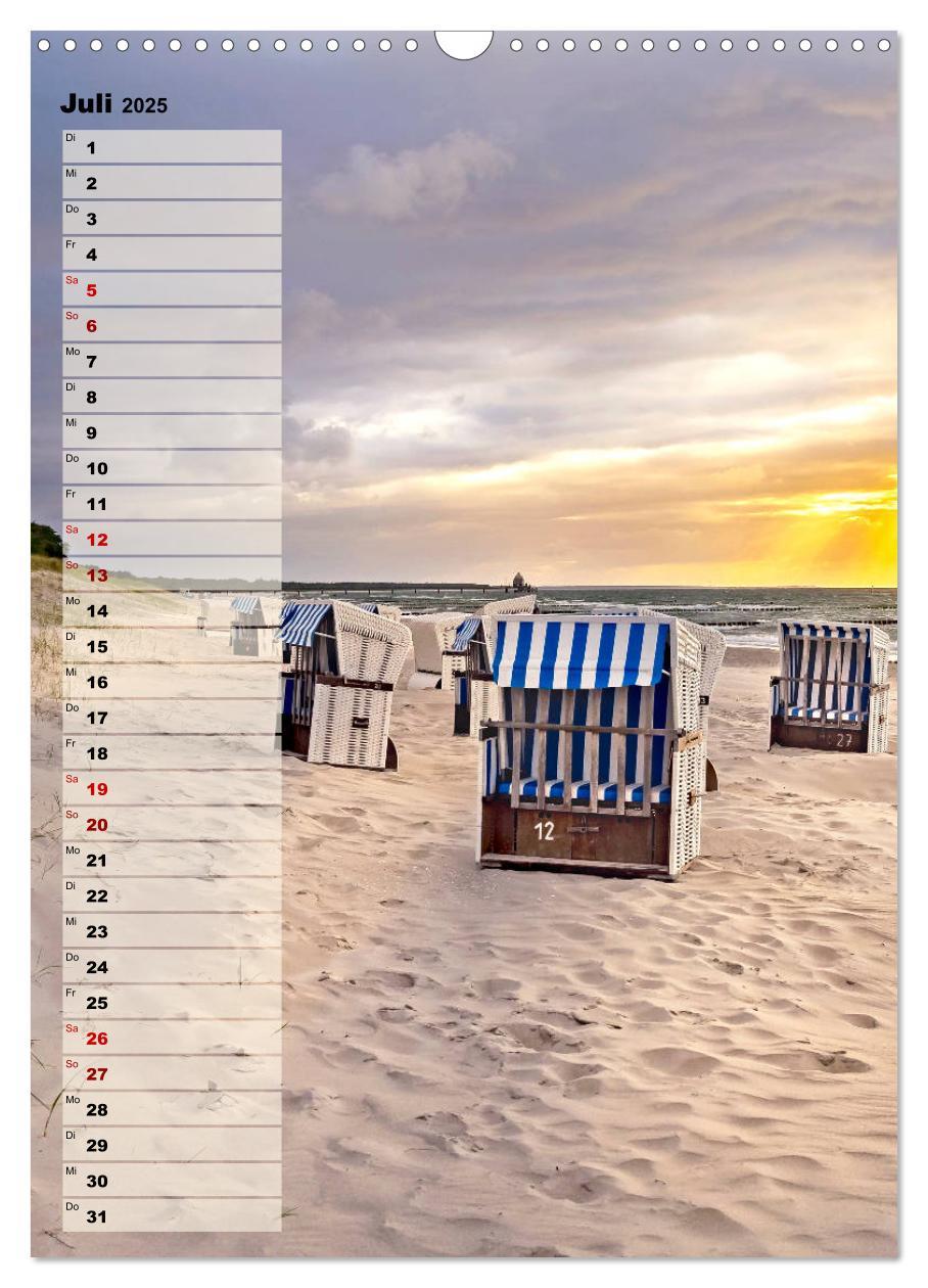 Bild: 9783435982363 | An der See Geburtstagsplaner (Wandkalender 2025 DIN A3 hoch),...