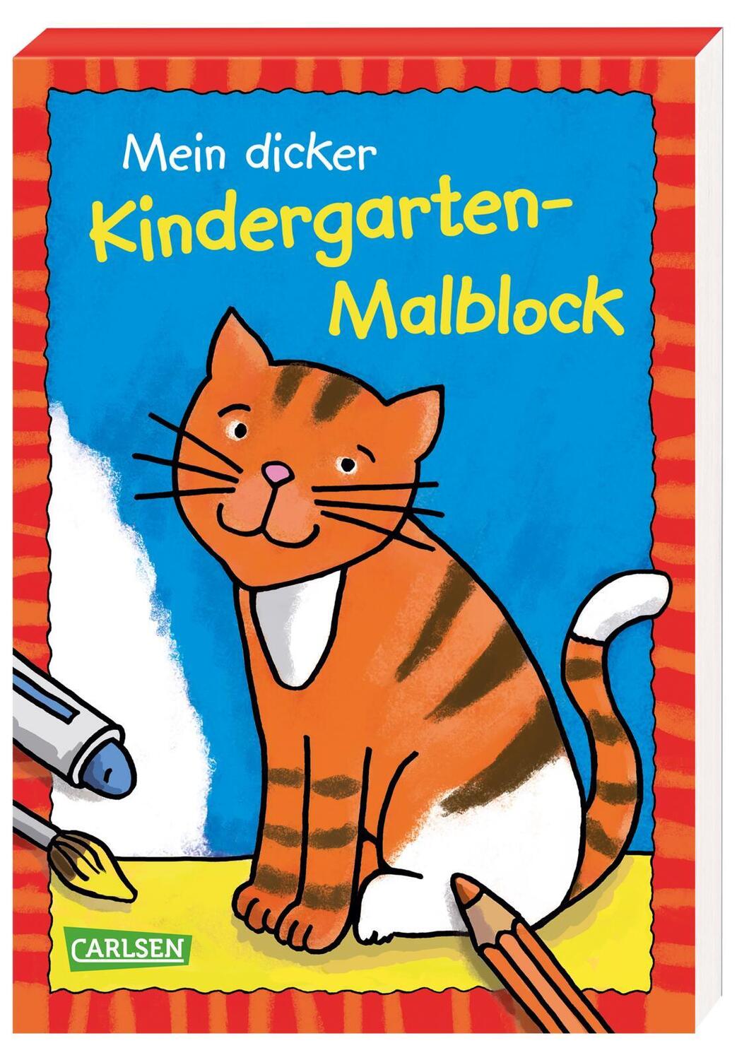 Cover: 9783551190932 | Mein dicker Kindergarten-Malblock | Taschenbuch | 160 S. | Deutsch