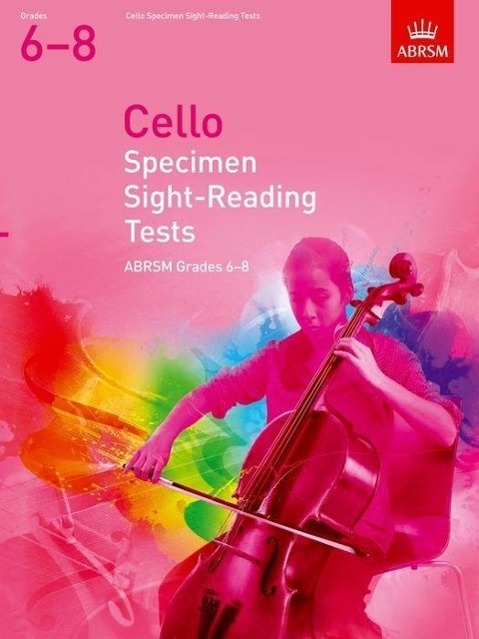 Cover: 9781848493513 | Cello Specimen Sight-Reading Tests - Grades 6-8 | from 2012 | ABRSM