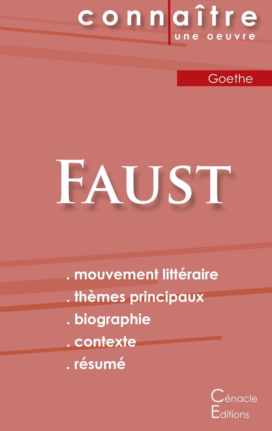 Cover: 9782367886787 | Fiche de lecture Faust de Goethe (Analyse littéraire de référence...
